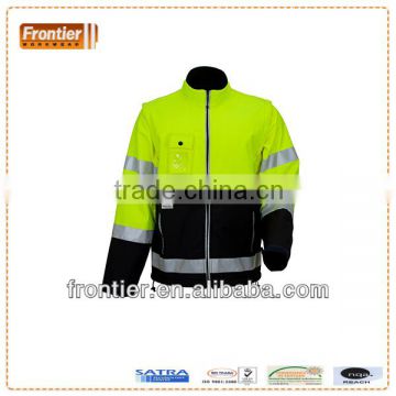 FWEU-20033 / 2 in 1 high visibility softshell jacket