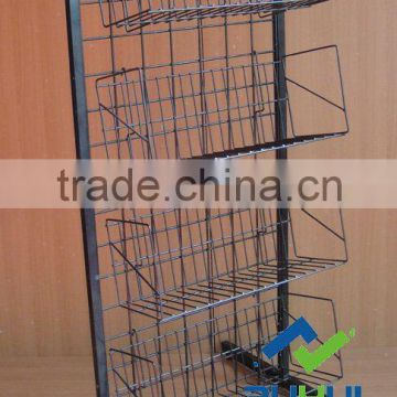 wire knock down exposition stand