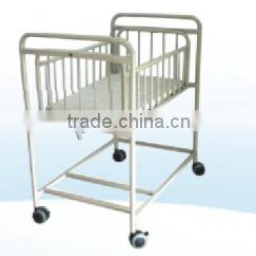 Chinese Manufacturer Steel Spray Baby Bed
