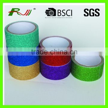 Printing custom glitter tape with various colors