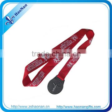 Customized Fashional Olympic Metal Medal With Neck Printed Ribbon