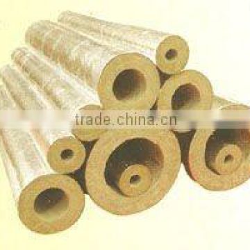 Mineral wool pipe with Aluminum foil heat insulation material
