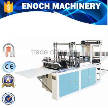 Computer control Double line T-shirt bag making machine(DFR-400*2)