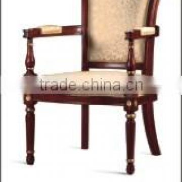 457# traditional hotel chair restaurant dinning chairs leather