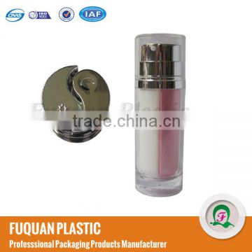 Cosmetic Dual Tube Bottles for Cream And Lotion