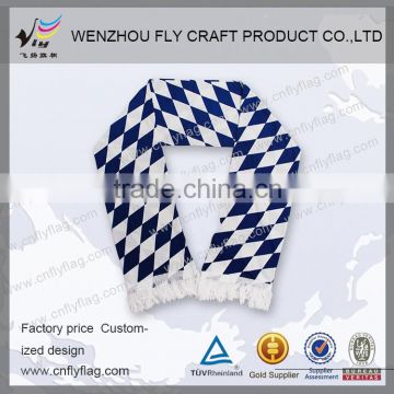 Quality best-Selling baby woven label football fan scarf