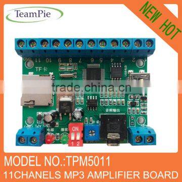 30-Channel MP3 Player Board with Amplifier