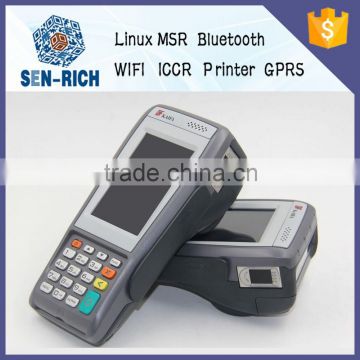 New Generation Biometric Mobile Payment POS Terminal With Wide Array of Wireless Connectivity
