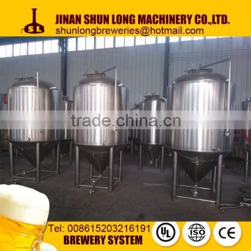 CE certificate 10 bbl beer brewing equipment with red copper 304 stainless steel