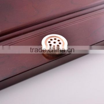 chinese wholesale rural zamak zinc alloy round gold kitchen cabinet closet cupboard drawer knob