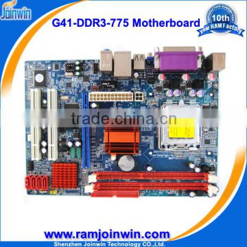 4* SATA 1.5Gb/s connector+1* IDE connector LGA775 g41 ddr3 motherboard