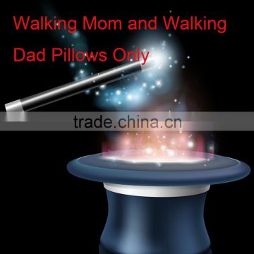 Walking Mom and Walking Dad Cushion Cover Customized Drop Shipping 1PCS/lot 45*45cm/17.7*17.7''