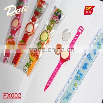 Dafa press candy in toy watch,toys candy new,candy toy