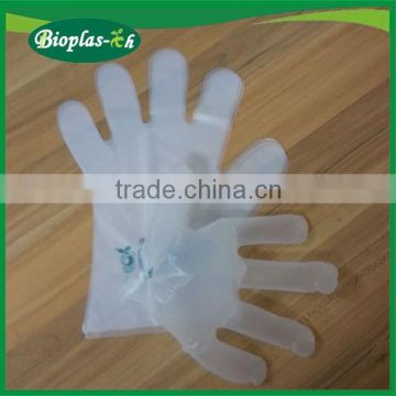 2016 mater-bi biodegradable glove compostable glove hot sales with competitive price
