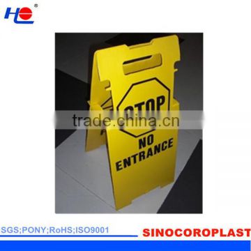 lightweight and easy to clean plastic coreflute stronger signboard