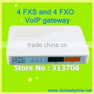 4 FXS 4 FXO by SKYLINE /voip ata device/HTM-442