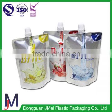 Aluminum spout pouch drinking bag packaging pouch