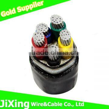 Cu conductor PVC coated aluminium cable