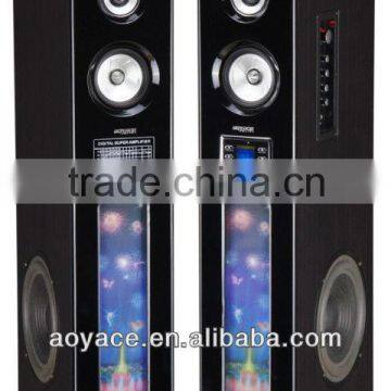 speaker cabinet design with usb,sd,fm,remote,bluetooth