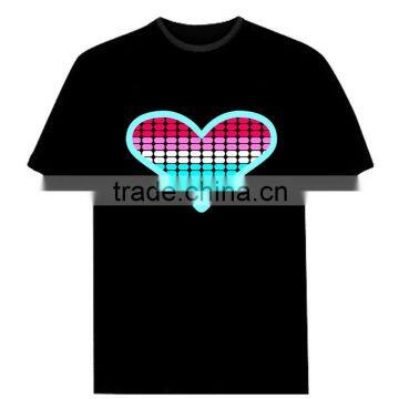 Heart music t-shirts,LT-020