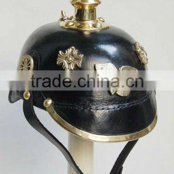 german pikelhaube helmet brass fitted - L- 20521