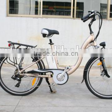 250W rear motor,36V10A Lithium battery,Sinwave controller,LED display CE woman electric bike