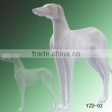 New fiberglass animal model display dog mannequin