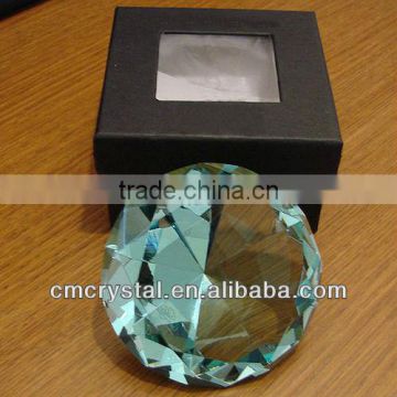 round green crystal paperweight wholesale