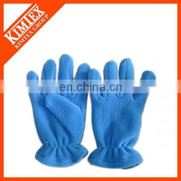 Wholesale winter knitted custom micro fleece gloves