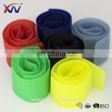 Wholesale back to back double side hook and loop, fastener tape from OEM factory