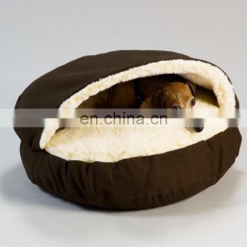 Warm dog bed dog hole with blanket