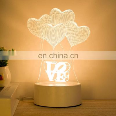Amazing Customized Color Changing Lucky Design lamp led home decor for indoor