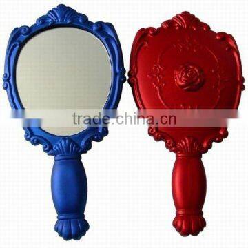 Fashion plastic hand mirror
