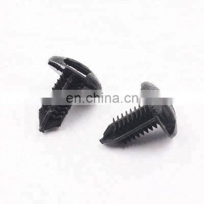 Black Plastic Auto Trunk Luggage Covers Compartment Panel Retainer Clips snaps Fastener Rivet Clips