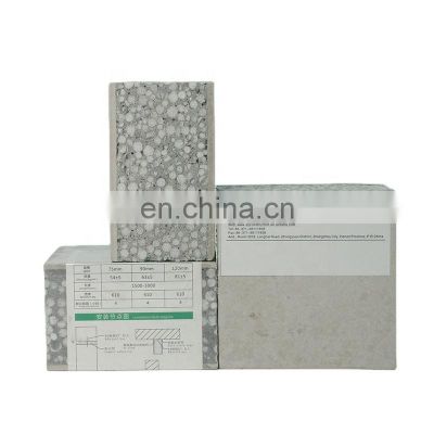 Decorative Fire Rated Insulation Construction Fire Proof Lightweight EPS Cement Concrete Partition Wall Sandwich Panels Boards
