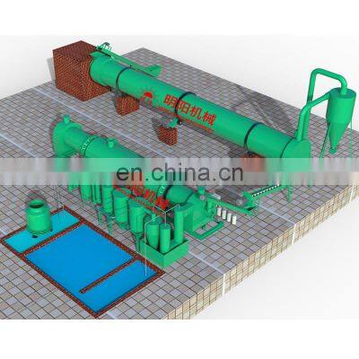 Agriculture Waste Charcoal Carbonization Machine Biomass Charcoal Production Line for BBQ Charcoal Briquette Plant Equipment