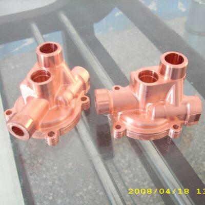 cnc machining aluminium alloy  stainless steel  automotive engine cylinder precision brass copper parts