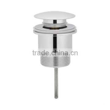 Watermark KingChun Free Samples bathroom fitting brass pop up waste drain stopper chrome plated(K326-D)