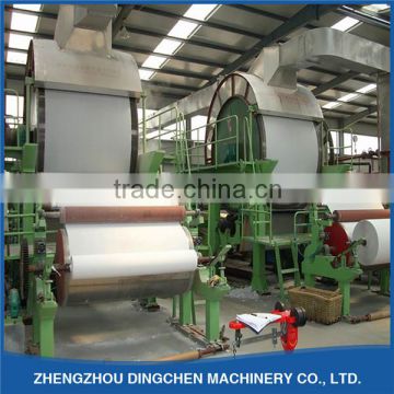 Dingchen 1575mm Tissue Paper Making Machine Jumbo Rolls Made By Waste Paper