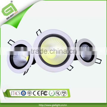 9w LED Downlight AC85-265V White/Warm white LED lighting Aluminum Heat Sink