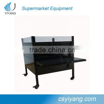 Promotion clothes shop counter table design,display tables for shops