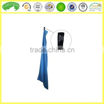 soft feel cheap microfiber promotional towel sport towel for outdoor