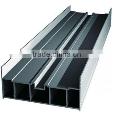 6063 series aluminium glazing profile for sliding
