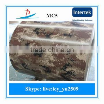 design ppgi steel coil from China/camouflage army grain ppgi/ army ppgi/army pattern ppgi for house roofing sheet