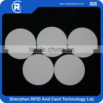 ISO15693ICODE SLIX Coin PVC card / RFID Tag/Disk CARD