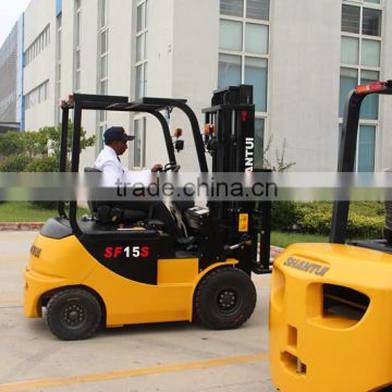 SHANTUI 2.5Ton 4-wheel electric forklift with AC motor