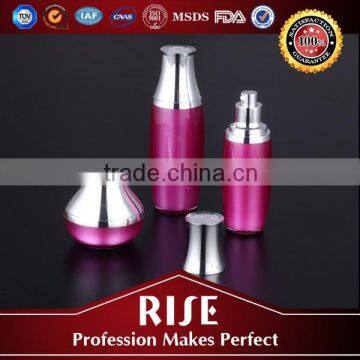 high quality acrylic round bottle for cosmetic
