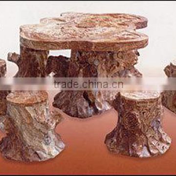 Marble coffee table hand sculpture stone for home garden hotel restaurant