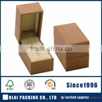 slim leatherette paper bangle packaging