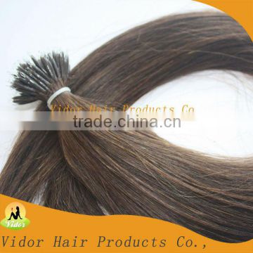 High Quality Wholesale Nano Loop Remy Brazilian 100% Human Hair Extensions
